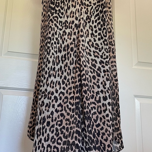Gianni leopard print Georgette dress - Picture 9 of 16